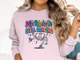 Hip Replaced Still Dancing T-Shirt: Cartoon Pelvis, Hip Replacement Recovery Humor thumbnail 12