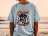 Proud Rottweiler Mom Tee thumbnail 5