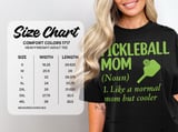 Pickleball Comfort Colors Shirt, Pickleball Mom Like A Normal Mom But Cooler, Vintage Graphic Tee thumbnail 14