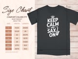 Keep Calm and Sax On T-Shirt thumbnail 7