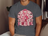 Pink Is Powerful Faux Patchwork Tee thumbnail 8