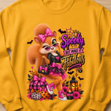 Spooky Fabulous Sally the Squirrel Sweatshirt thumbnail 9