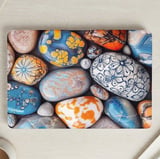 Painted River Stones MacBook Case thumbnail 1