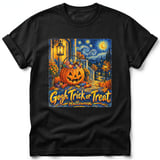 Gogh Trick or Treat ~ Comfort Colors Premium Tee thumbnail 1