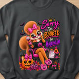Booked Halloween Sally the Squirrel Sweatshirt thumbnail 1