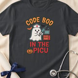 Code Boo In The PICU Tee thumbnail 2