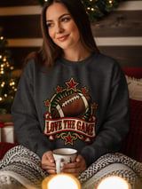 Love The Game Football Tee thumbnail 10