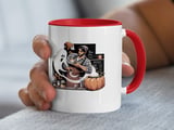Halloween Mug, Spooky Coffee Lover Mug, Barista Ghost Mug, Pumpkin Latte Mug, Autumn Mug, Fall Drinkware, Halloween Gift Mug, Trendy Mug thumbnail 2