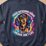 Proud Dachshund Human Tee thumbnail 6