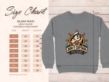 Boo T Captain Ghost Nautical Ship Wheel Halloween Funny Sailor Graphic Crewneck Sweatshirts thumbnail 6