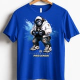 Gorilla Gamer Shirt for Toddler, Funny Virtual Reality Gaming Tee, Kids Birthday Gift, Pixo League by Farron House thumbnail 2