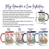 Whimsical Dogs Kite Day Digital Mug Wrap thumbnail 3