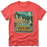 Gogh Hot Springs ~ Comfort Colors Premium Tee thumbnail 3