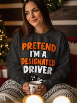 Pretend I'm A Designated Driver Tee thumbnail 11