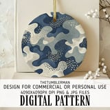 Digital Pattern Bundle, Abstract Shapes, Seamless Pattern, Repeating Design, Modern Digital Paper, Fabric Pattern, Commercial Use Digital thumbnail 3