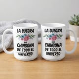 La Suegra Más Chingona Mug – Mother-in-Law Gift in Spanish thumbnail 2