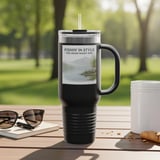 Fishing Waggy Tumbler, Grand Wagoneer Gift, Lake Tumbler, Outdoor Adventure, Car Lover Gift, Wagoneer Decor thumbnail 4