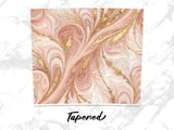 20 oz Skinny Tumbler Wrap, Pink Marble Gold, Sublimation Design, Straight and Tapered Wrap png, Tumbler Digital Download, Glitter Swirl Art thumbnail 4