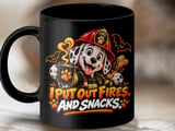 I Put Out Fires And Snacks Mug thumbnail 9
