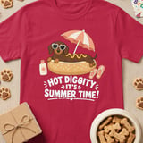 Hot Diggity Summer Doxie Tee thumbnail 4