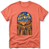 Gogh Fort Worth ~ Comfort Colors Premium Tee thumbnail 4