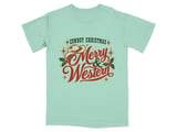 Merry and Western Cowboy Christmas Tee thumbnail 9