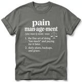 Pain Management Definition Tee thumbnail 7