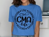 CMA Life Stethoscope Graphic Tee thumbnail 10
