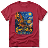 Gogh Blues ~ Comfort Colors Premium Tee thumbnail 3