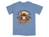 Desert Outlaw Skull Graphic T-Shirt thumbnail 6