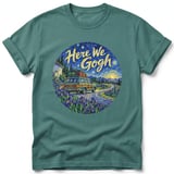 Here We Gogh ~ Comfort Colors Premium Tee thumbnail 8