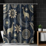 Safari Folk Indigo Digital Design Size Bundle Png thumbnail 10
