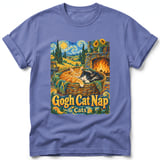 Gogh Cat Nap ~ Comfort Colors Premium Tee thumbnail 10