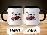 Halloween Mug, Knitting Ghost Mug, Funny Ghost Mug, Fall Mug, Halloween Coffee Mug, Autumn Mug, Cute Cat Mug, Pumpkin Mug, Halloween Gift thumbnail 7