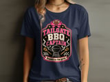 Tailgate BBQ Captain Tee or Sweatshirt thumbnail 1