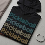 Pickleball Sport-Tek Performance Hood, Pickleball Pickleball Pickleball Pickleball Pickleball, Lightweight Hoodie thumbnail 7
