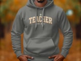 Male Teacher Shirt Est 2026 Vintage Varsity Sweatshirt, New Future Male Educator Hoodie, First Year Teacher Appreciation Gift for Him thumbnail 17
