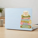 Cozy Floral Books MacBook Case thumbnail 4