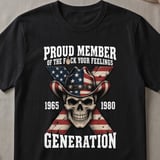 Generation X Outlaw Skull T-Shirt thumbnail 1