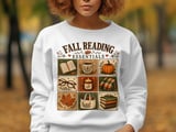 Fall Reading Essentials Art Print, Cozy Autumn Bookish Decor, Book Lover Gift, Vintage Cottagecore Fall Aesthetic, Cute Bookworm Wall Art thumbnail 4