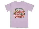 Merry and Western Cowboy Christmas Tee thumbnail 8