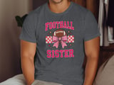 Football Sister Bow Tee or Sweatshirt thumbnail 6