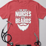 The Best Nurses Have Beards Tee thumbnail 2