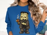 Tired Monster Coffee and Cat Tee or Sweatshirt thumbnail 13