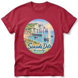 Seaside Dots ~ Comfort Colors Premium Tee thumbnail 2