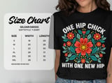One Hip Chick With One New Hip Tee thumbnail 13