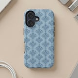 Blue Damask Floral MagSafe® Phone Case  thumbnail 5