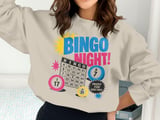 The Bingo Night Pop Art Sweatshirt thumbnail 2