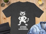 License To Purr Suspended Absurd Tee thumbnail 2