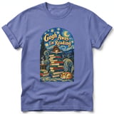 Gogh Away, I'm Reading ~ Comfort Colors Premium Tee thumbnail 10
